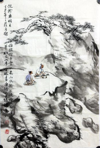 陈全胜-松下抚琴.jpg