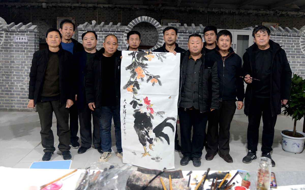 2020年12月13日，山东省聊城市茌平区紫田书画院开业现场。 (6).JPG