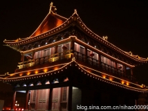 千年阳谷夜景