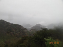 黄溪河帽檐山再登顶 感受不一样的雨泰山